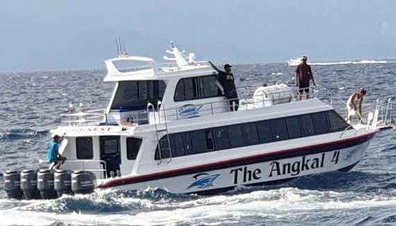 the angkal fastboat
